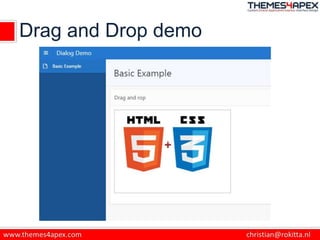 Drag and Drop demo
 