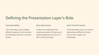 CN presentation on the topic of osi model | PPTX