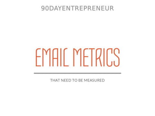 Email Metrics That Need to Be Measured