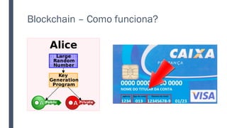 Blockchain – Como funciona?
 