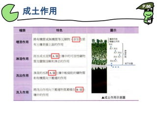 成土作用P.86