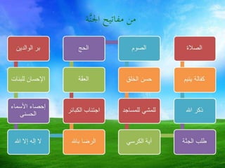 أصحاب الجنة هم الفائزون