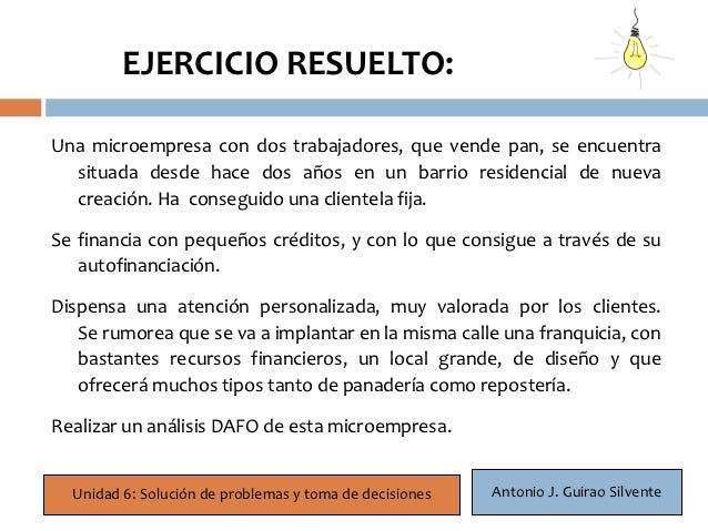 Ejercicios de autofinanciación
