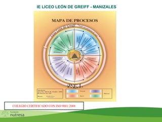 IE LICEO LEÓN DE GREIFF - MANIZALES
COLEGIO CERTIFICADO CON ISO 9001:2008
 