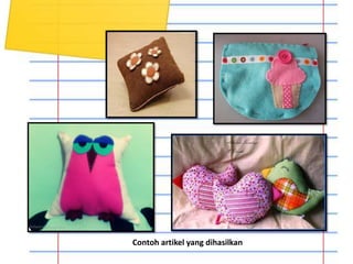 Rbt Tahun 4 Unit 6 Penghasilan Artikel Jahitan