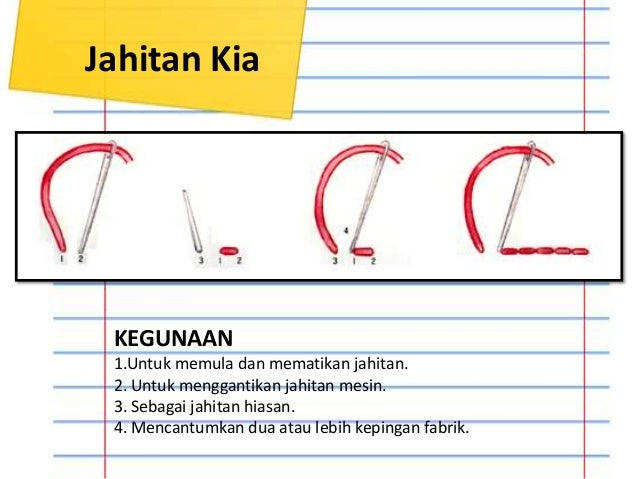 Rbt Tahun 4 Unit 6 Penghasilan Artikel Jahitan