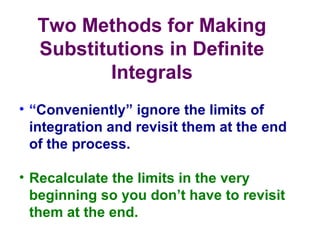 This method used the sum of
the area of intervals under a
curve- called Reimann Sums

 