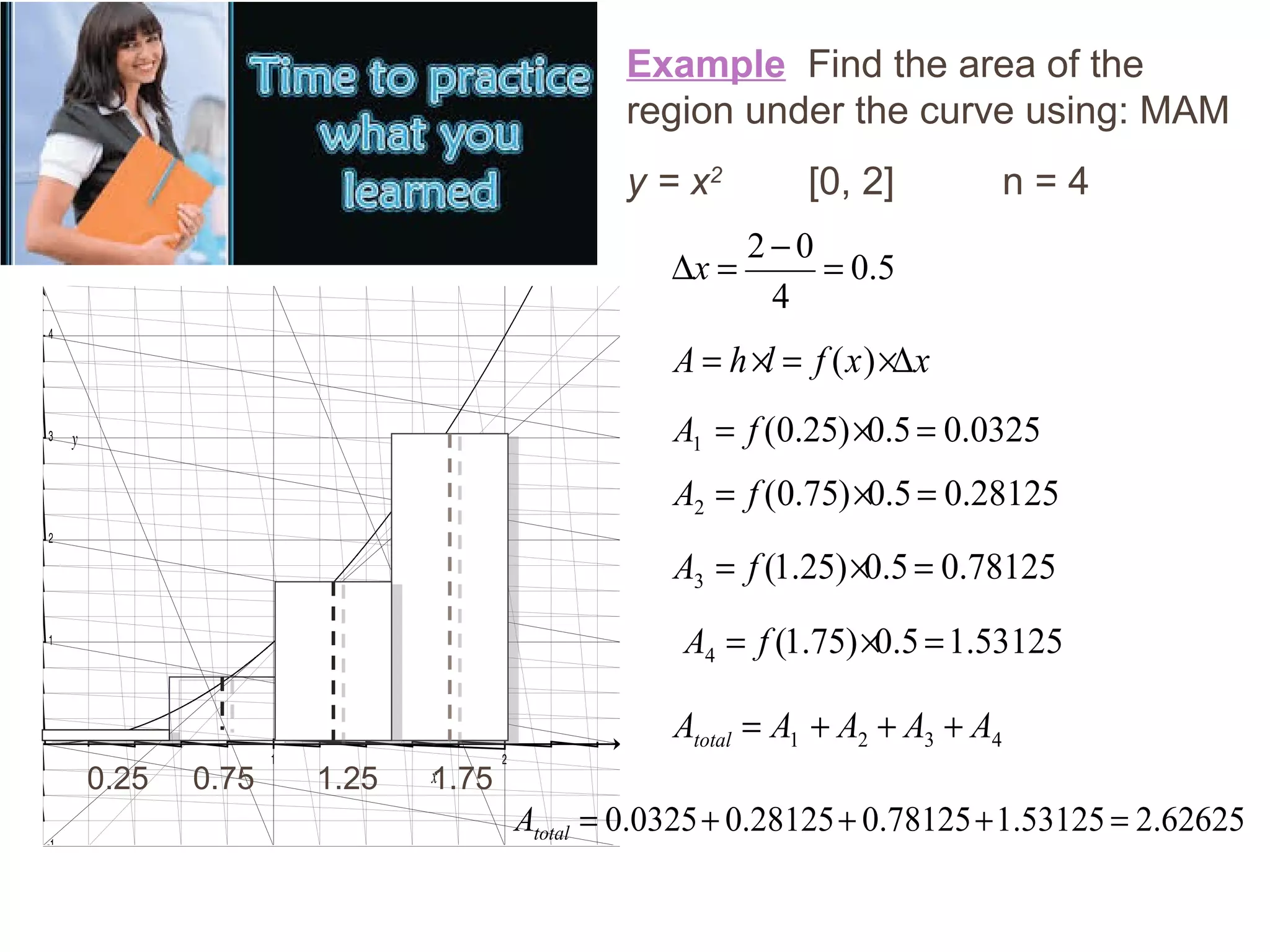 6.1 & 6.4 an overview of the area problem area