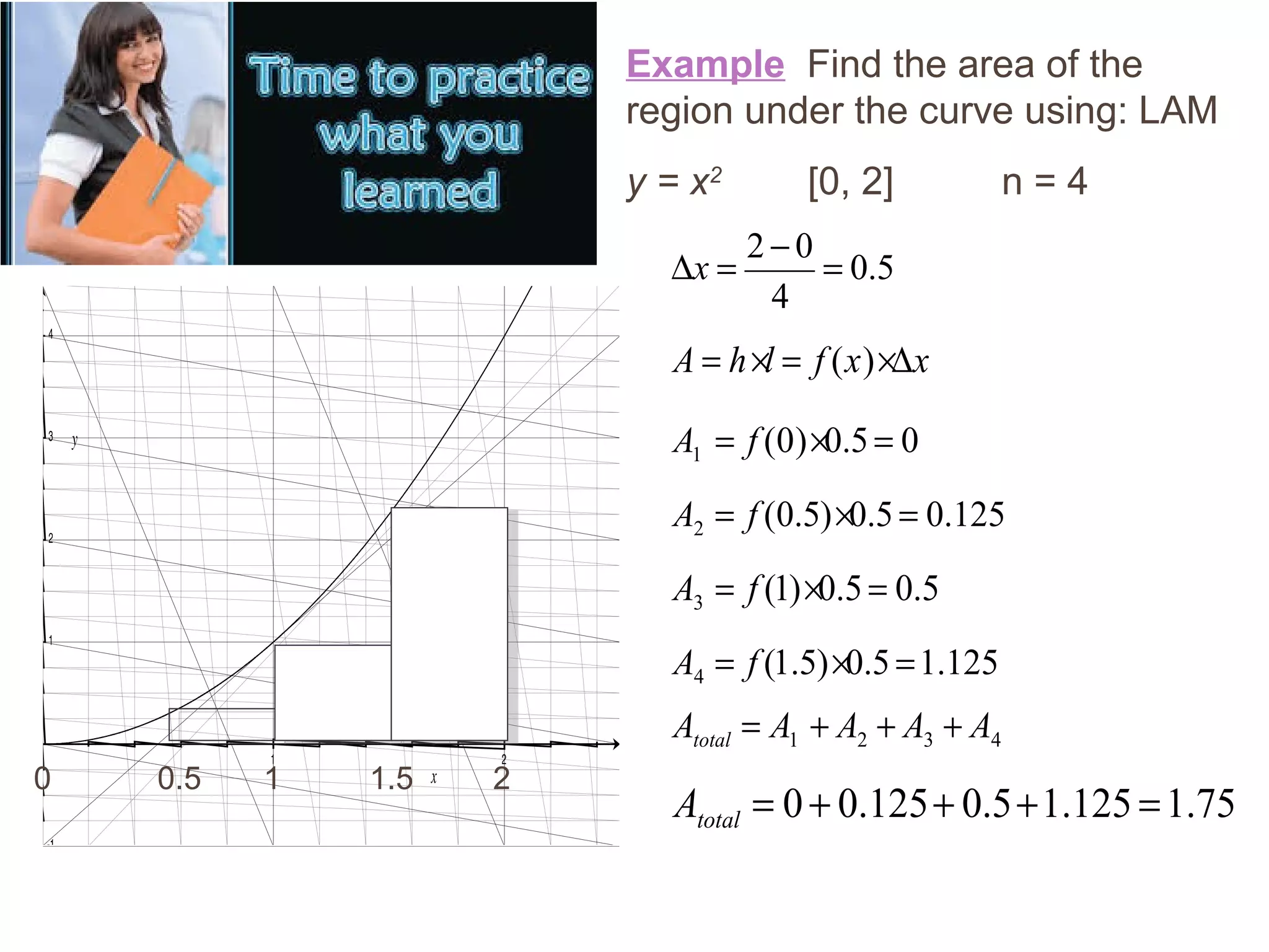 6.1 & 6.4 an overview of the area problem area