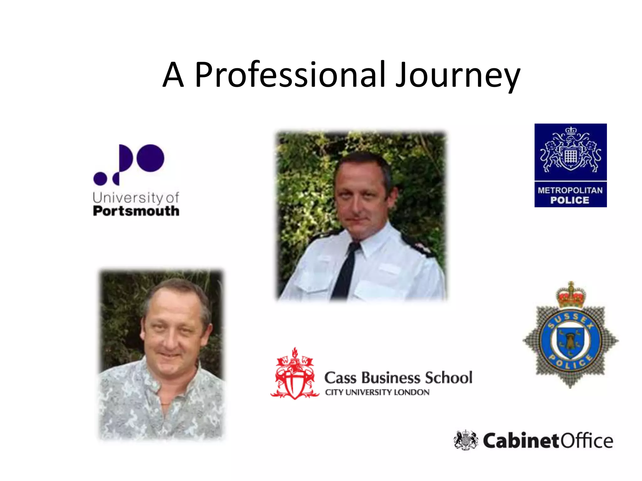 A Professional Journey

 