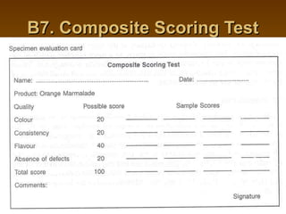 B7. Composite Scoring Test

 