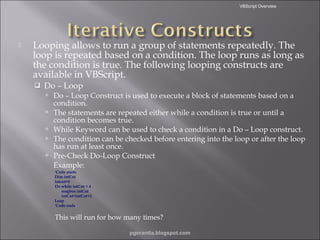 VB Script Overview | PPT