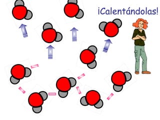 ¡Calentándolas!

 