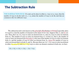 Fundamental principle of counting -Discrete Mathematics | PPTX