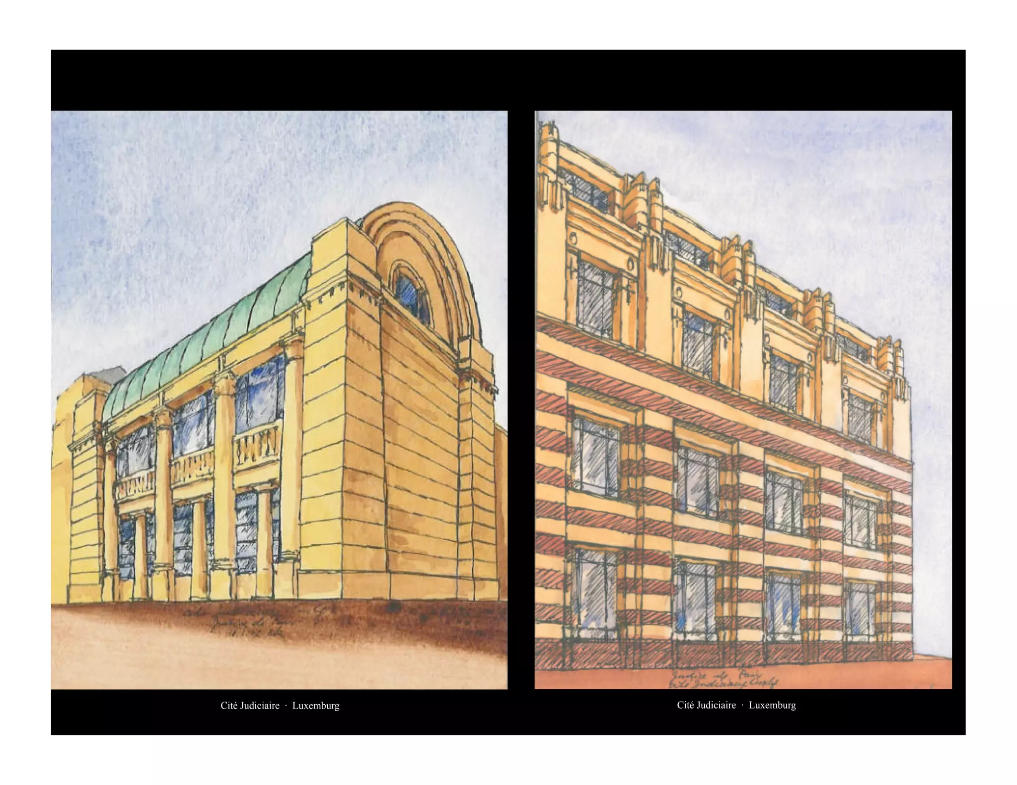Cité Judiciaire · Luxemburg   Cité Judiciaire · Luxemburg
 