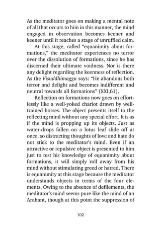 6. seven stages of purification & insight knowledges — ven. matara sri nanarama