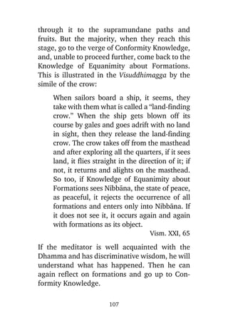 6. seven stages of purification & insight knowledges — ven. matara sri nanarama