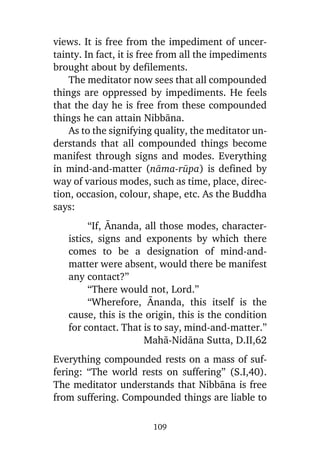 6. seven stages of purification & insight knowledges — ven. matara sri nanarama