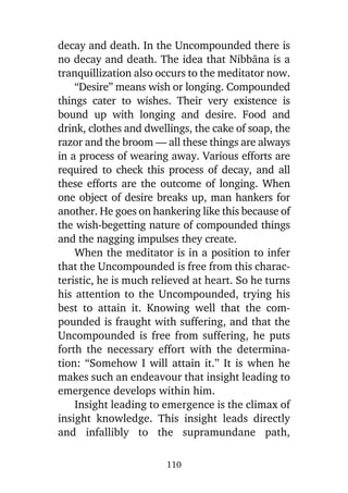 6. seven stages of purification & insight knowledges — ven. matara sri nanarama