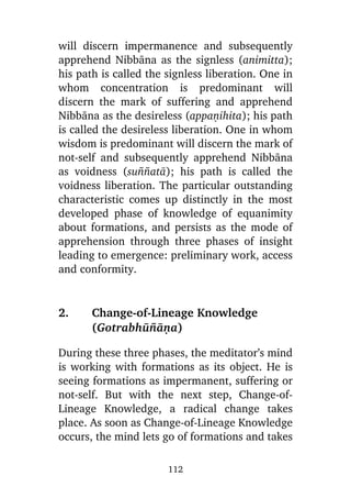 6. seven stages of purification & insight knowledges — ven. matara sri nanarama