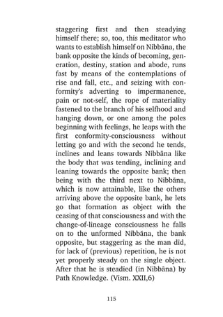 6. seven stages of purification & insight knowledges — ven. matara sri nanarama