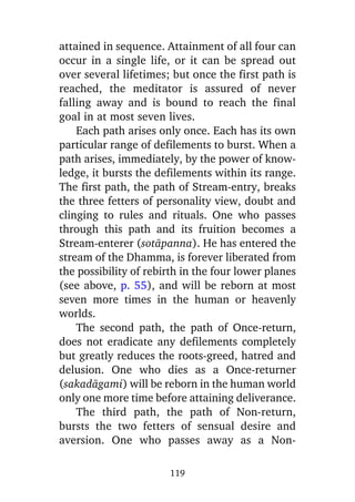 6. seven stages of purification & insight knowledges — ven. matara sri nanarama