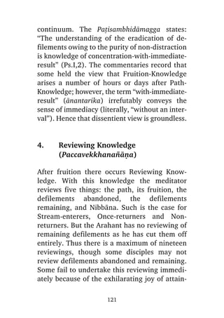 6. seven stages of purification & insight knowledges — ven. matara sri nanarama