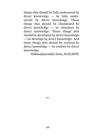 6. seven stages of purification & insight knowledges — ven. matara sri nanarama