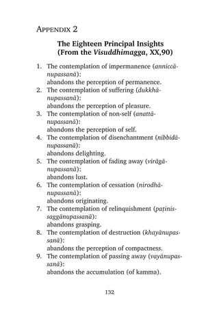 6. seven stages of purification & insight knowledges — ven. matara sri nanarama