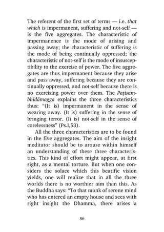 6. seven stages of purification & insight knowledges — ven. matara sri nanarama