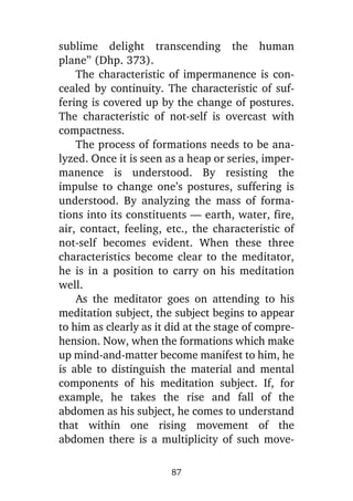 6. seven stages of purification & insight knowledges — ven. matara sri nanarama