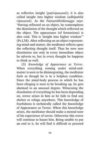 6. seven stages of purification & insight knowledges — ven. matara sri nanarama