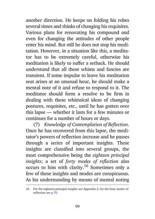 6. seven stages of purification & insight knowledges — ven. matara sri nanarama