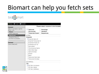 Biomart can help you fetch sets

 