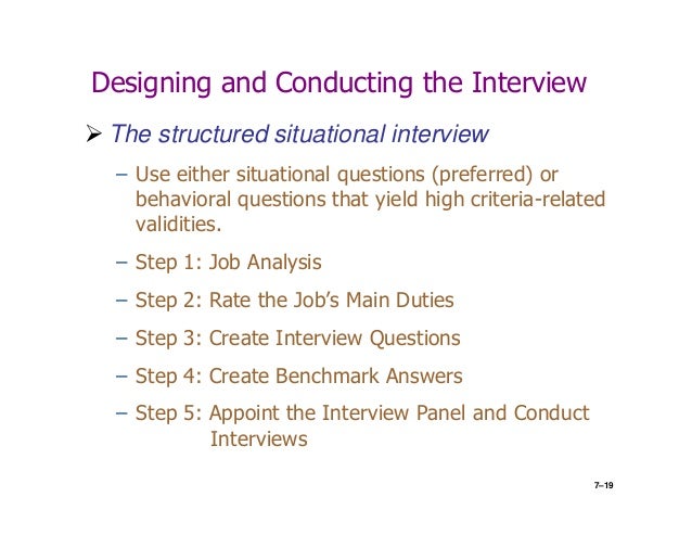 situational based questions