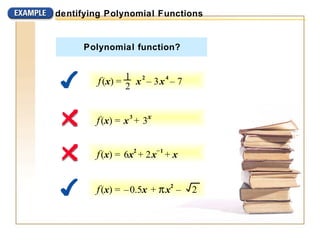 6.3 evaluating-and-graphing-polynomila-functions | PPT