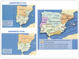 ALMORÁVIDES S. XI-XII
ALMOHADES S. XII-XIII
 