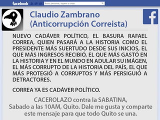 Cacerolazo facebook