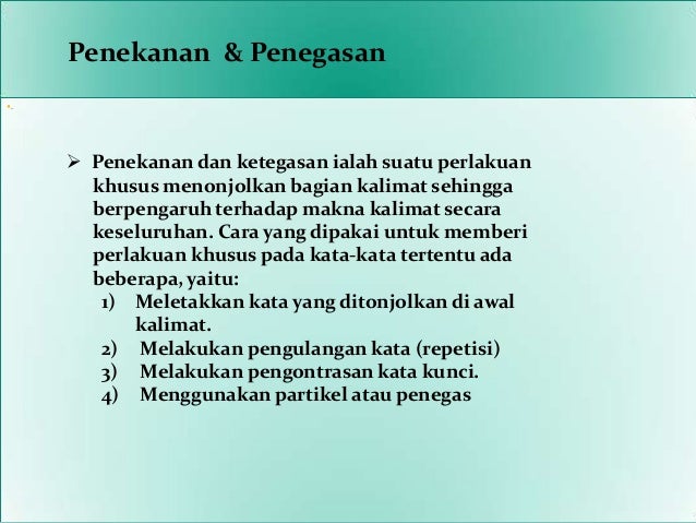 6 Kalimat Efektif