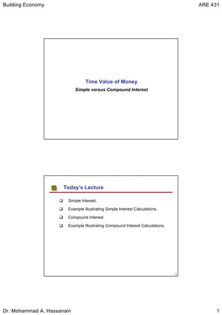 6.1 simple versus compound interest | PDF