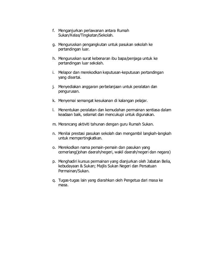 6. senarai tugas gpk kokurikulum