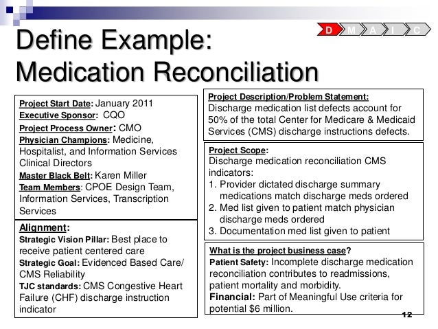 improving clinical outcomes through technology medical reconciliation form