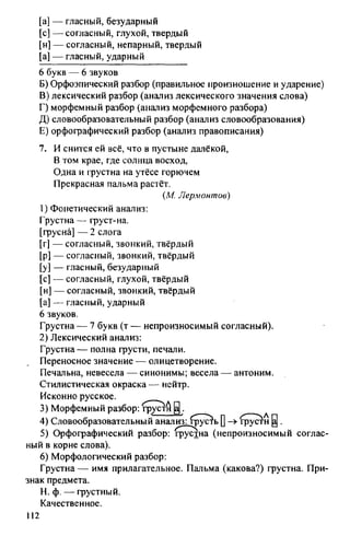 Ответы (Гдз) К Учебнику Русский Язык 6 Кл. Разумовская М.М. И Др.