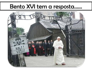 Bento XVI tem a resposta......
 