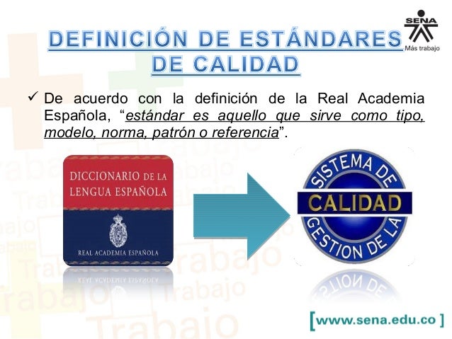 6.) estandares de calidad
