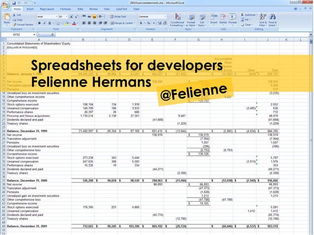 6. spreadsheet are code | PPT