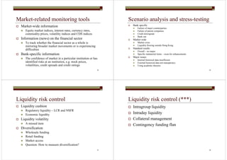 6. the hkma’s regulatory requirements on liquidity risk management | PDF