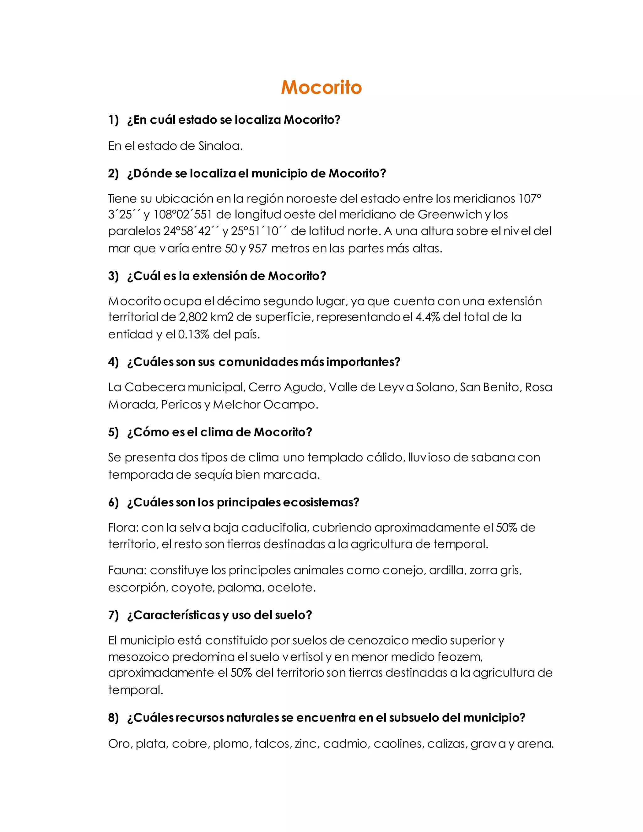 6.preguntas de mocorito. | DOCX