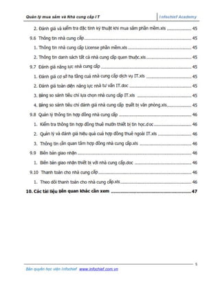 6. infochief practical it procurement plan guidance