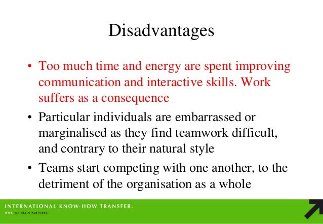 6 team management disadvantages of teamwork